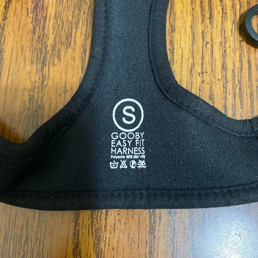 Gooby Pink and Black Dog Harness